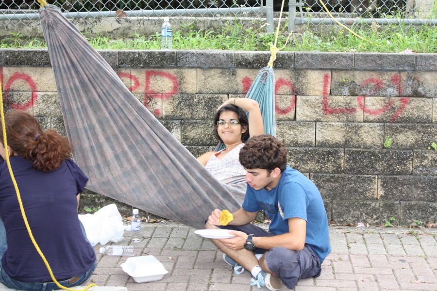 Marimer Berberena, Giancarlo Betancourt y Alma Torres