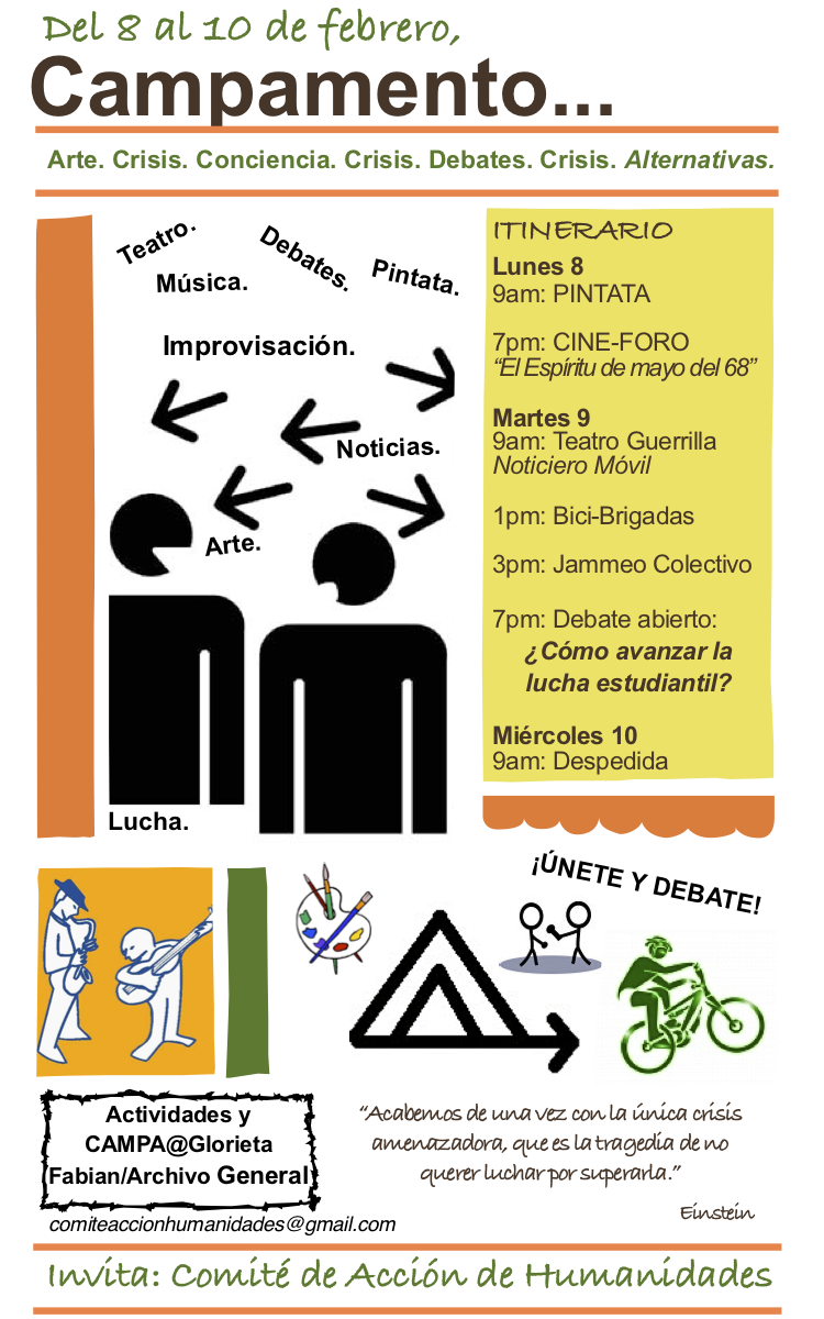 Campamento HUMA, febrero 2010