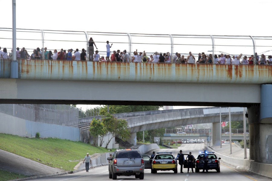 Marchas estudiantiles fuera de UPR